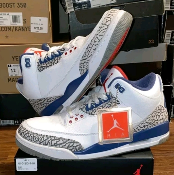 Nike Air Jordan 3 True Blue - Picture 4 of 4